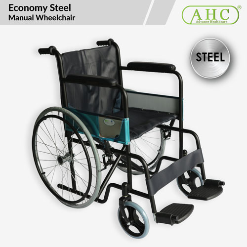 Economy Steel Manual Wheelchair - WC020P