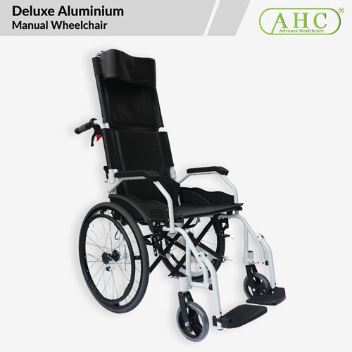 Deluxe Aluminium Manual Wheelchair - WCH330