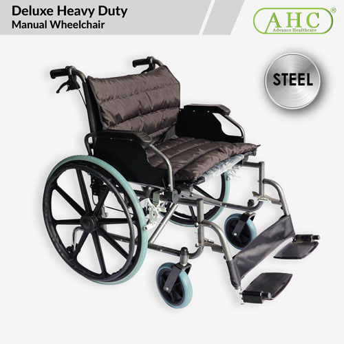 Deluxe Heavy Duty Manual Wheelchair - WC951-60