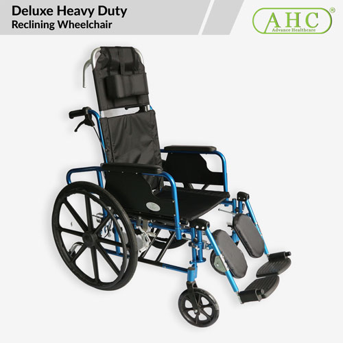 Deluxe Heavy Duty Reclining Wheelchair - WC954